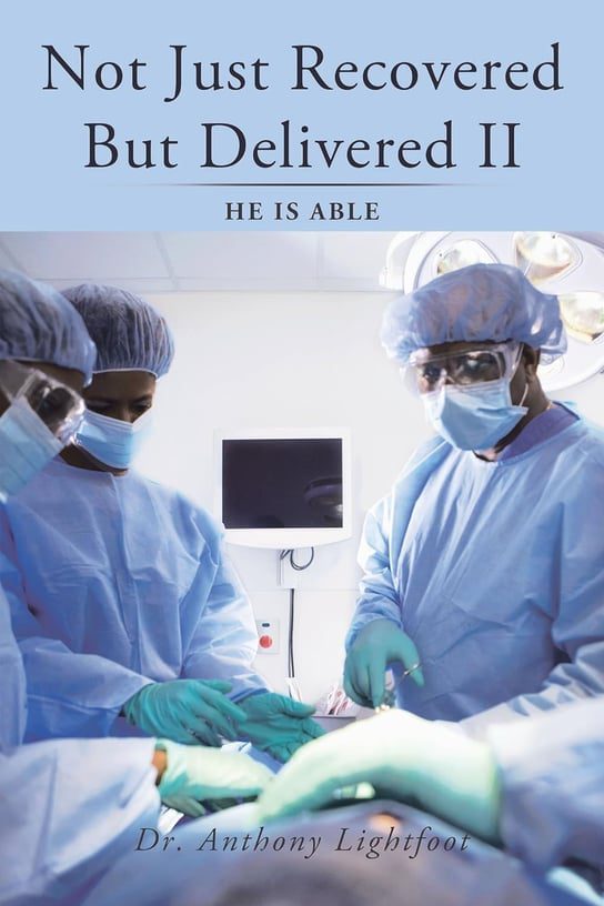 Surgeons performing a precise operation in a sterile environment.